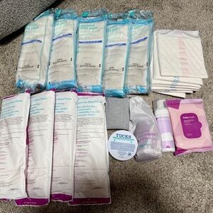 Postpartum Care Kit with Pads and Essentials